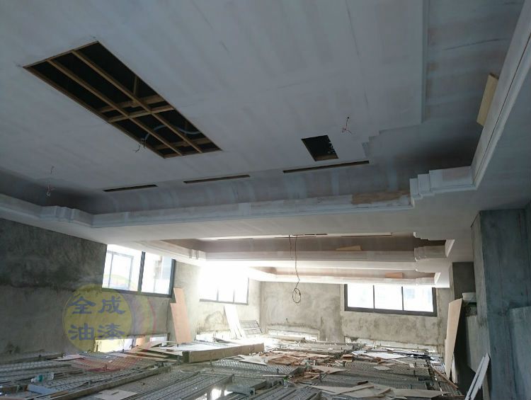 大楼公设装潢油漆3